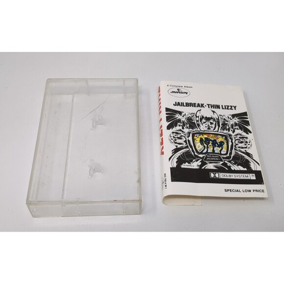 J CARD ONLY JAILBREAK THIN LIZZY 1976 Boys are Back‎ in Town NO CASSETTE TAPE - Picture 1 of 4
